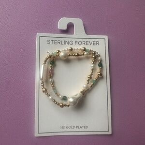 Sterling Forever Stretch Bracelet Set